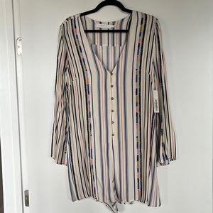 ASTR The Label ~ Striped Romper